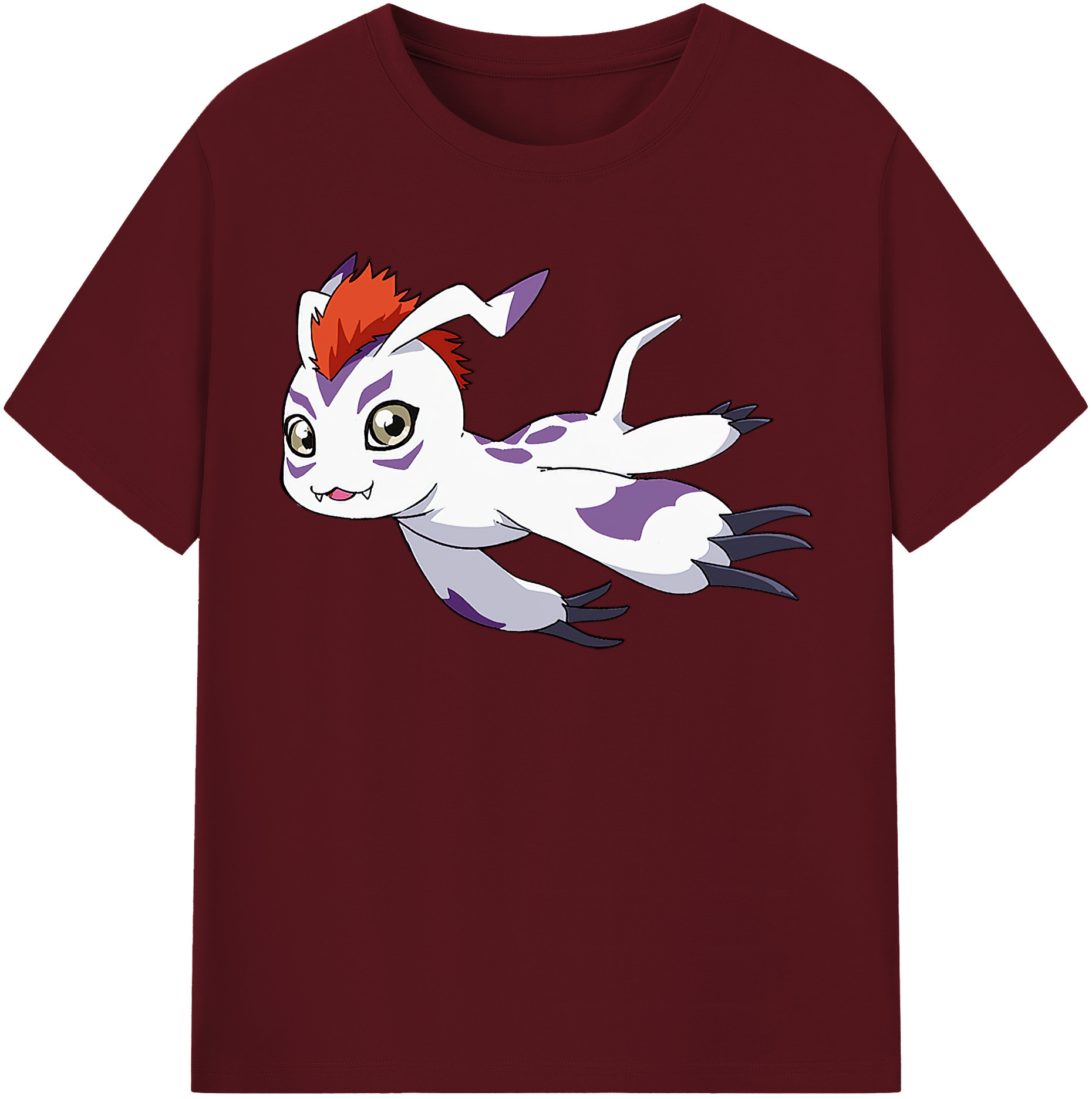 （画像用） Digimon デジタルモンスター/デジモン 綿100％半袖Tシャツ（フロントプリント）